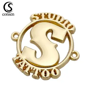 Metal donanım yapma her türü için kişiselleştirilmiş metal logo çantası/giysi