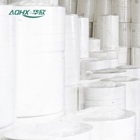 100~220gsm 100% Baumwolle Damenbinden-Kernmaterial Spunlace Vliesstoff-Rolle mit Anpassbarer Breite und Rollendurchmesser