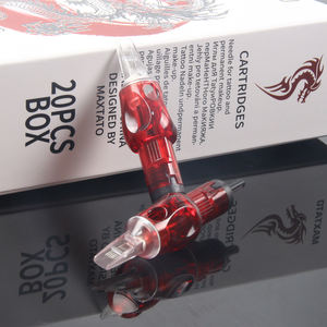 Lot de 20 aiguilles universelles pour tatouage, maquillage permanent et cuir chevelu avec membrane de sécurité, <span class=keywords><strong>liner</strong></span> rond 1RL 3RL - Product Image 5