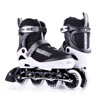 Patins à roulettes en ligne de nouvelle conception, couleur violet et blanc, fabriqués en Chine, prêts à être expédiés