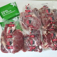 Sac de nourriture sous vide avec logo personnalisé avec thermoscellage plastique PET CPP PE pour steak de boeuf surgelé pour le stockage du sucre de lait