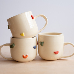 Creative Heart Design Ceramic Coffee Milk Tea Cup Rock <strong>Climbing</strong> <strong>Mug</strong> for Mom and Dad Gift Idea - Product Image 3