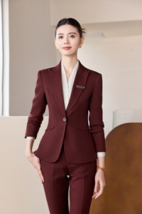 Traje de Oficina Profesional <span class=keywords><strong>para</strong></span> Gerente de Hotel, Uniforme de Negocios <span class=keywords><strong>para</strong></span> Otoño e Invierno, Ropa de Trabajo <span class=keywords><strong>para</strong></span> Recepción y Oficina - Product Image 3