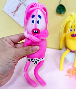 COWRIE Cartoon Sausage-shaped Stress-relieving Venting Toys Wholesale <b>Dolls</b> with Creative Funny Prank Features for Ages 5+ Gifts - Product Image 4