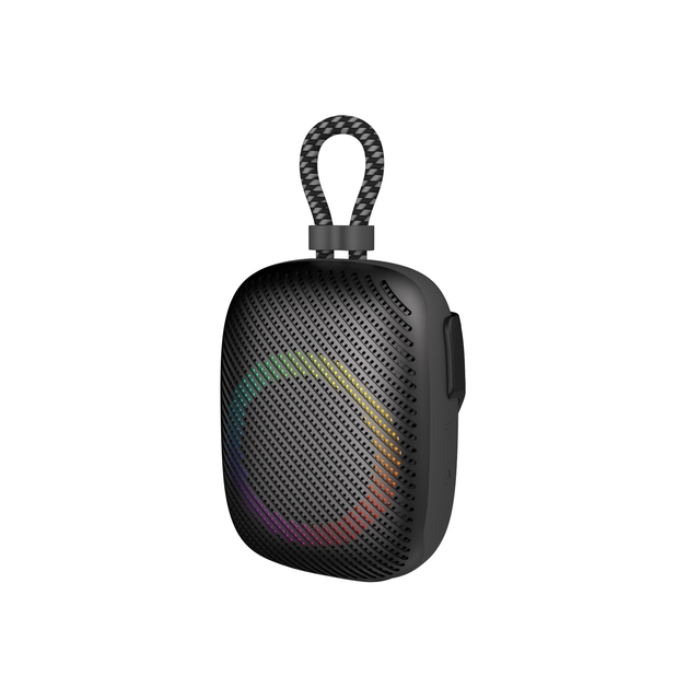 Portable Wireless for Speaker RGB LED Lighting HIFI Sound Waterproof Bass-Lightweight Outdoor-Friendly Battery Power