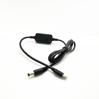 Câble de déclenchement PD 5V/9V/12V/20V tension réglable, connecteur Type-C mâle vers DC câble de charge rapide pour modem optique