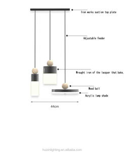 Nórdico moderno LED creativo bar <span class=keywords><strong>restaurante</strong></span> de una sola cabeza pequeña araña - Product Image 5