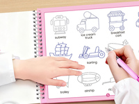 Offre Spéciale : Cahiers Magiques en Gros – Cahier d'Exercices Personnalisable à Rainures pour le Contrôle du Stylo – Livre d'Apprentissage pour Enfants avec Écriture Disparaissante