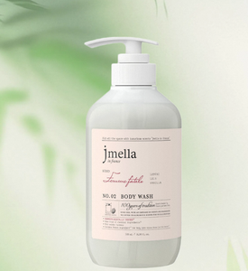 JMELLA France Femme Fatale Gel Douche Bio aux Herbes et aux Produits Chimiques Niacinamide Bulles Rafraîchissantes Soin Hydratant - Product Image 1