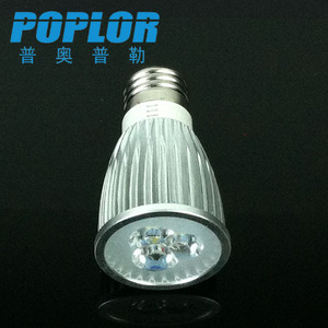 หลอดไฟ LED โปปลอร์ E27 3W ฐานอะลูมิเนียม ใช้ไฟ AC สูง 49 มม. 63 มม. - Product Image 1