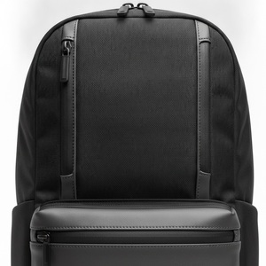 Pickleball Compact Technical <b>Backpack</b> with Base-Wrap Trim Holds 1 Paddle 420D Matte Custom Logo Wholesale - Product Image 4
