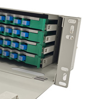 Panneau de brassage ODF 19 pouces à montage en rack, haute densité, 48 fibres optiques SC UPC, pour centre de données FTTH