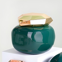 Pot en verre cosmétique personnalisé de 230 ml, design unique, avec couvercle en aluminium, pour crème pour le visage, crème pour le corps, emballage pour soins de la peau
