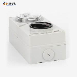 Jiayang เต้ารับสวิตช์กันน้ำได้13A IP66 250V ปลั๊กเยอรมันสำหรับติดผนังกลางแจ้งในร่ม - Product Image 3