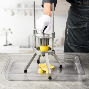 Affettatrice Manuale Commerciale in Acciaio Inox per Frutta e Verdura per Uso Ristorante - Nuovo Affettatore per Mele, Limoni e <span class=keywords><strong>Lime</strong></span> - Product Image 1