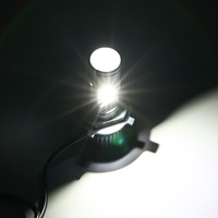 Faro LED H4 Súper Brillante de Corte Plano, Mini Proyector Bi-LED RHD LHD, Lente Bi-LED, 90W, Focos LED para Auto y Moto