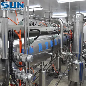 Food Industry viscous Heat Sensitive thick malt extract Continuous Low Temperature PLC Full Automatic Vacuum Belt Dryer