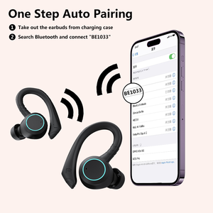 OEM مقاوم للماء للتحكم في السباحة باللمس Hifi Bass لاسلكي Audifonos Fone De Ouvido Ecouteur بلوتوث TWS سماعة أذن - Product Image 6