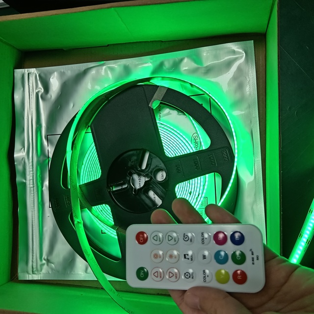 2024 New System COB 5m Kit 10m Kit RGB Led Strip with Smart Phone APP Control