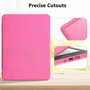 2024 Kindle Paperwhite 12th Thế Hệ Bảo Vệ Trường Hợp 7-Inch Acrylic Trong Suốt Máy Tính Bảng Bìa Shell Kpw6 Mô Hình Tương Thích PU - Product Image 5
