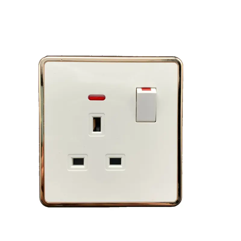240V Wholesale Price High Quality White Phnom Penh Premium Luxury UK 2 Sets 3 Sets Switch Lamps 2 Way Wall Switch Light Switches