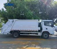 Camion compacteur de déchets CIMC 4x2 8CBM, camion de collecte de déchets hydraulique, camion de compression des ordures