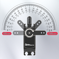 Servomoteur numérique sans balais HV 45 kg certifié CE RoHS, engrenages entièrement métalliques, couple élevé pour voiture RC, avion, bateau YIPINservo YP3345BLS