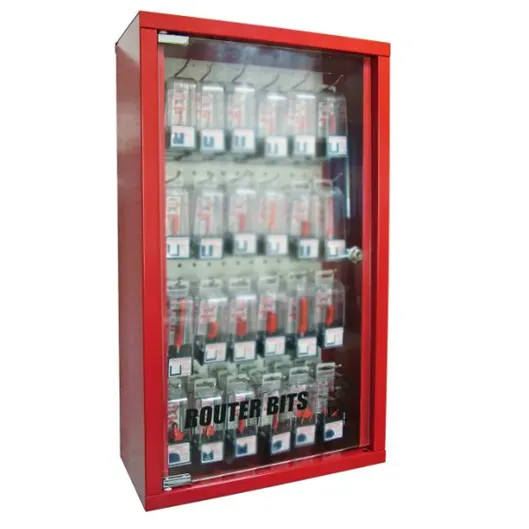Customized Retail Stores supermarket equipment organiser metal display stand cabinet for Tool Storage