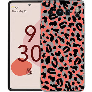 Funda de teléfono con estampado de leopardo para <span class=keywords><strong>Google</strong></span> <span class=keywords><strong>Pixel</strong></span> 8 7 <span class=keywords><strong>6</strong></span> <span class=keywords><strong>Pro</strong></span> 6A 7A 5G silicona suave a prueba de golpes TPU funda negra Fundas - Product Image 4
