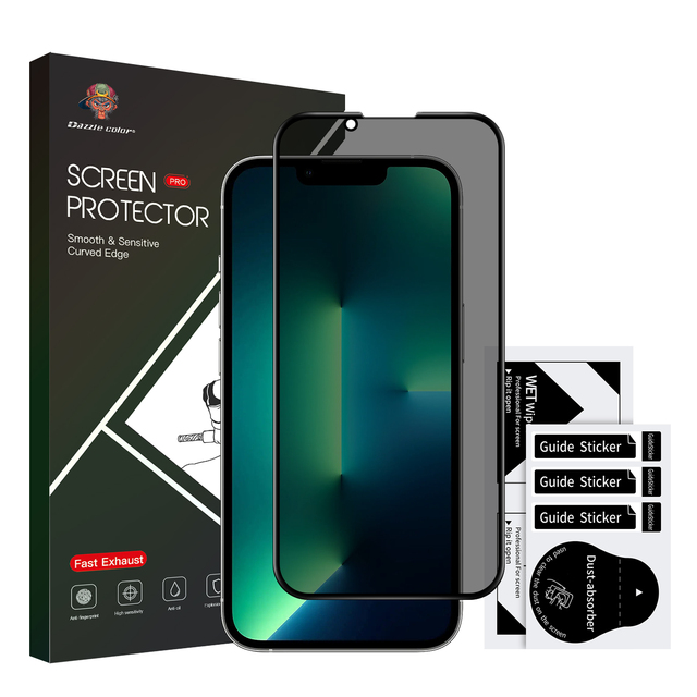 Wholesale Factory Full Coverage Privacy Angle 30 Mobile Phone Tempered Glass Screen Protector for iphone 14 15 16 17