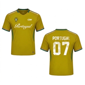 Geïnspireerd door het Portugal uit-shirt, blauw voetbaltenue met iconisch nummer 07 voor voetbalfans en supportersgroepen - Product Image 2