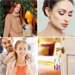 Mini Barattoli di <span class=keywords><strong>Vetro</strong></span> con Tappo <span class=keywords><strong>in</strong></span> Sughero e Glitter per Coriandoli, Ideali per Feste di Compleanno a Tema Fatato, 100 Pezzi - Product Image 5
