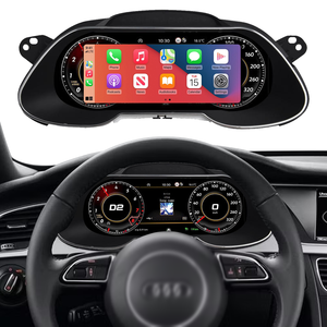 Afficheur numérique du tableau de bord A4L A4 S4 RS4, compteur de vitesse, CarPlay sans fil, <span class=keywords><strong>Android</strong></span> Auto pour Audi A4L A4 S4 RS4 - Product Image 1
