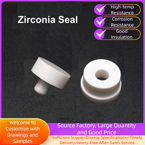 Zirconia <b>Ceramic</b> Sealing <b>Ring</b> for Electronics Components High Voltage Insulation - Product Image 2