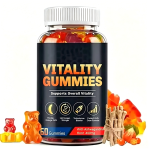Gomitas de Ashwagandha Naturalmente Masculinas con Cúrcuma y <span class=keywords><strong>Vitamina</strong></span> <span class=keywords><strong>D</strong></span> <span class=keywords><strong>para</strong></span> <span class=keywords><strong>el</strong></span> Apoyo Inmunológico y Antioxidante <span class=keywords><strong>en</strong></span> Hombres Adultos - Product Image 1