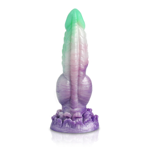 Nhà Máy Cung Cấp 22.5 Cm 4 Màu Sắc Hỗn Hợp Hình Dạng Động Vật <span class=keywords><strong>Dick</strong></span> Đồ Chơi Tình Dục Phổ Biến Nhất Cầu Vồng Con Chó Dildo Cho Người Phụ Nữ Âm Đạo Massage - Product Image 5