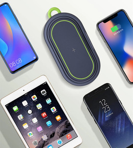 <span class=keywords><strong>Chargeur</strong></span> sans fil <span class=keywords><strong>portable</strong></span> 2 en 1 multifonctionnel avec veilleuse pour iPhone, <span class=keywords><strong>Samsung</strong></span>, Huawei, XiaoMi, OPPO - Product Image 3