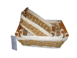 Elegant Rattan Storage Basket From Vietnam for Displaying Fruits and Bread on Kitchen Counter or Wedding <b>Buffet</b> <b>Table</b> - Product Image 4