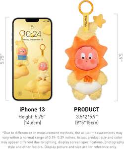 PP MART LBUBU tissu Rab de haute qualité 3.0 génération avant haute énergie macaron vinyle marée jouer série peluche poupée boîte aveugle - Product Image 4