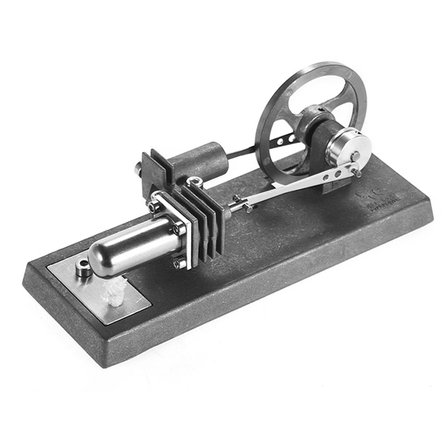 Mini Hot Air Stirling Engine Model DIY Kit Experiment Educational Toy Self-assembly