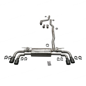 ท่อไอเสียกลางแบบ Catback ขนาด 76 มม. ทำจากสแตนเลส 304/ไทเทเนียม G30 540i พร้อมวาล์วควบคุมเสียง สำหรับ BMW ราคาขายส่งจากโรงงาน - Product Image 6