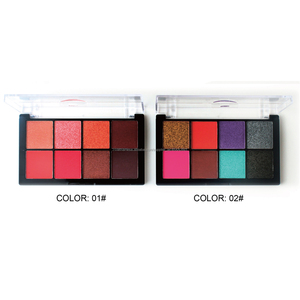 Mới Đến Lãng Mạn Màu Sắc <span class=keywords><strong>Eyeshadow</strong></span> Palette Nhãn Hiệu Riêng Sắc Tố Ép Nhà Sản Xuất Chuyên Nghiệp - Product Image 1
