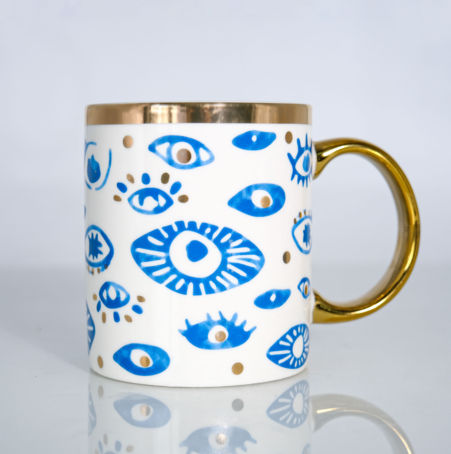 スピリチュアルコップ ポジティブエナジーヒーリング石卸売マグ宝石セラミック