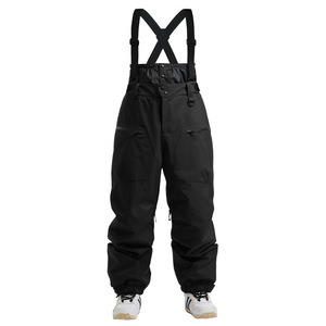 Pantalones de Esquí <span class=keywords><strong>con</strong></span> <span class=keywords><strong>Tirantes</strong></span> Desmontables 2026, para Hombre y <span class=keywords><strong>Mujer</strong></span>, Impermeables 15000mm, Resistentes al Viento, Elásticos, Transpirables, <span class=keywords><strong>con</strong></span> Relleno Sintético Térmico - Product Image 4