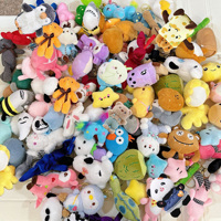 Promo Grosir Murah Mesin Cakar Boneka Hewan Lembut Mainan Boneka Anak 5 - 15cm Campuran Boneka Plush