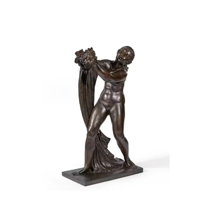 Escultura de Bronce Fundido a la Cera Perdida de Alta Calidad, Figura de Arte Moderno, Decoración de Mesa para Interiores, Escultura Humana Abstracta - Product Image 5