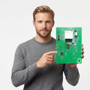 Carte de contrôle MCU pour rideau chauffant intelligent, assemblage de carte PCBA LED personnalisée de haute qualité, carte PCB multicouche FR4, conforme RoHS - Product Image 5