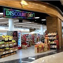 滚动全彩 LED 标牌 P10 SMD IP65 防水 5 年保修 - 室内/室外可编程信息显示屏，适用于商业用途 - Product Image 4