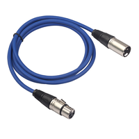 Câble de microphone XLR mâle vers femelle pour haut-parleur, câble de microphone XLR pour studio d'enregistrement