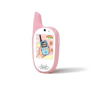 ABM660 Walkie Talkie para Niños, Monitor para Bebés con Cámara de 2 Pulgadas y 720P, <span class=keywords><strong>Intercomunicador</strong></span> Inalámbrico de Video de 2.4G, Radio Bidireccional Portátil para Niños - Product Image 3